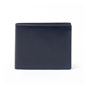 Mikado【ミカド】水染めコードバン 財布 二つ折り 小銭入れあり　日本製