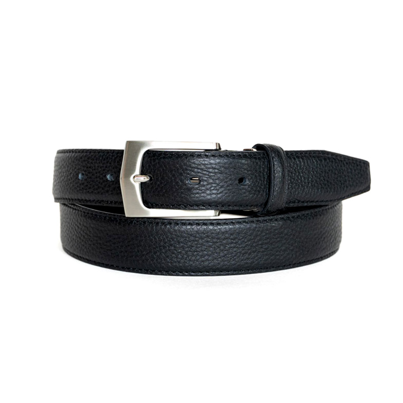 【アクアスキュータム】ビジネスベルト 3cm幅 ピンタイプ 国産レザー 日本製 ロングサイズ サイズカット調整可