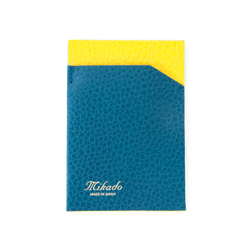 Mikado【ミカド】折革 パスケース 定期入れ スリム 2面 日本製
